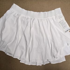 White Court Rival High Waisted Skirt